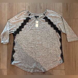 Brand New Lane Bryant Super Soft 3/4 sleeve top - 18/20